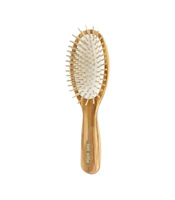 Big oval brush olive wood line