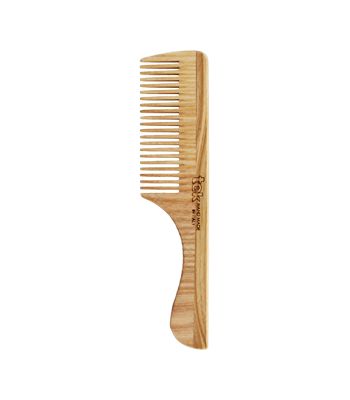 Thick teeth comb with handle